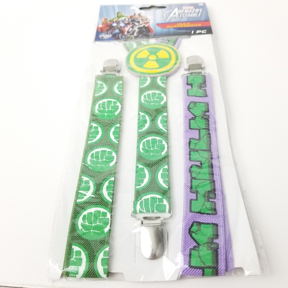 Marvel Other - Incredible Hulk Suspenders Costume